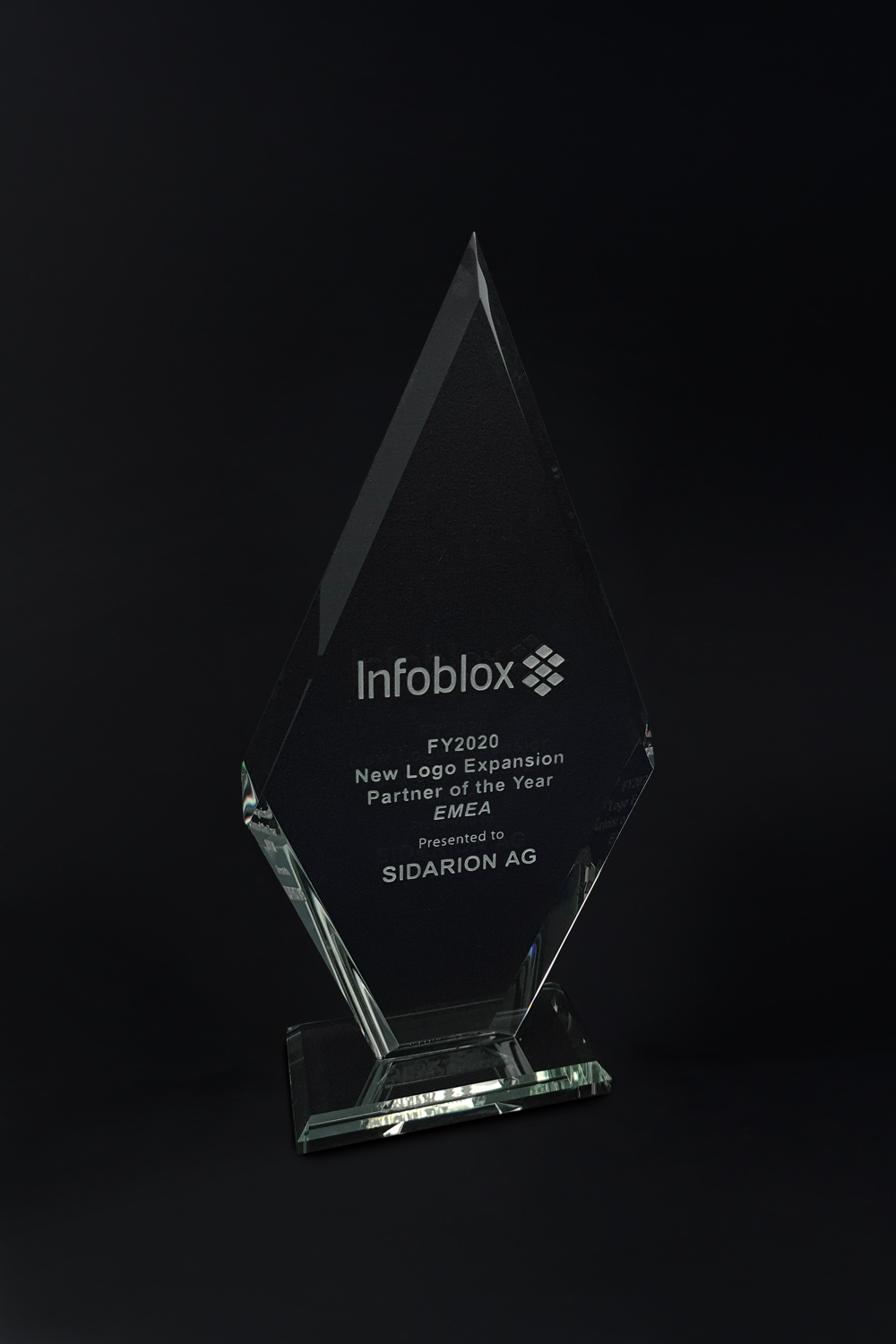 Infoblox EMEA New Logo Expansion Partner of the Year 2020